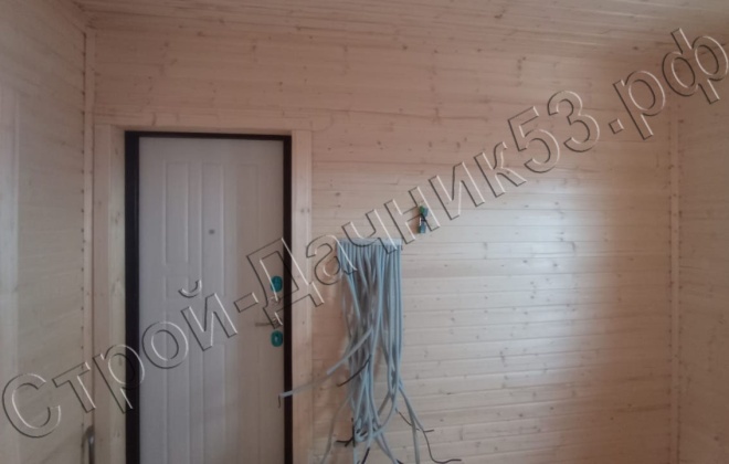 4 Каркасно-щитовой дом Д-45, 11х10м, 110  М², Московская область, Чеховский район, деревня Алферово. (3)